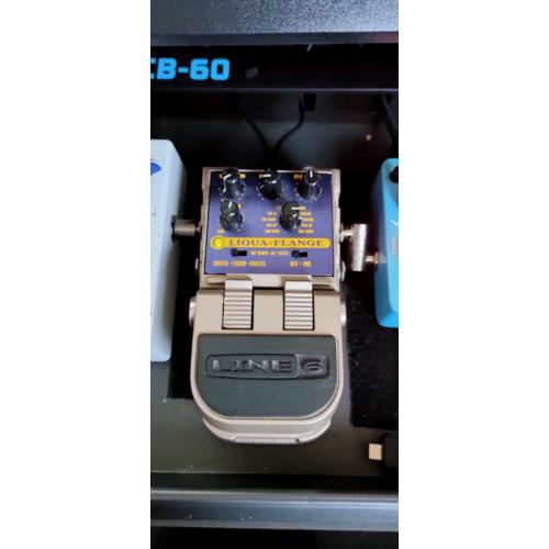 Flanger/chorus guitar pedal