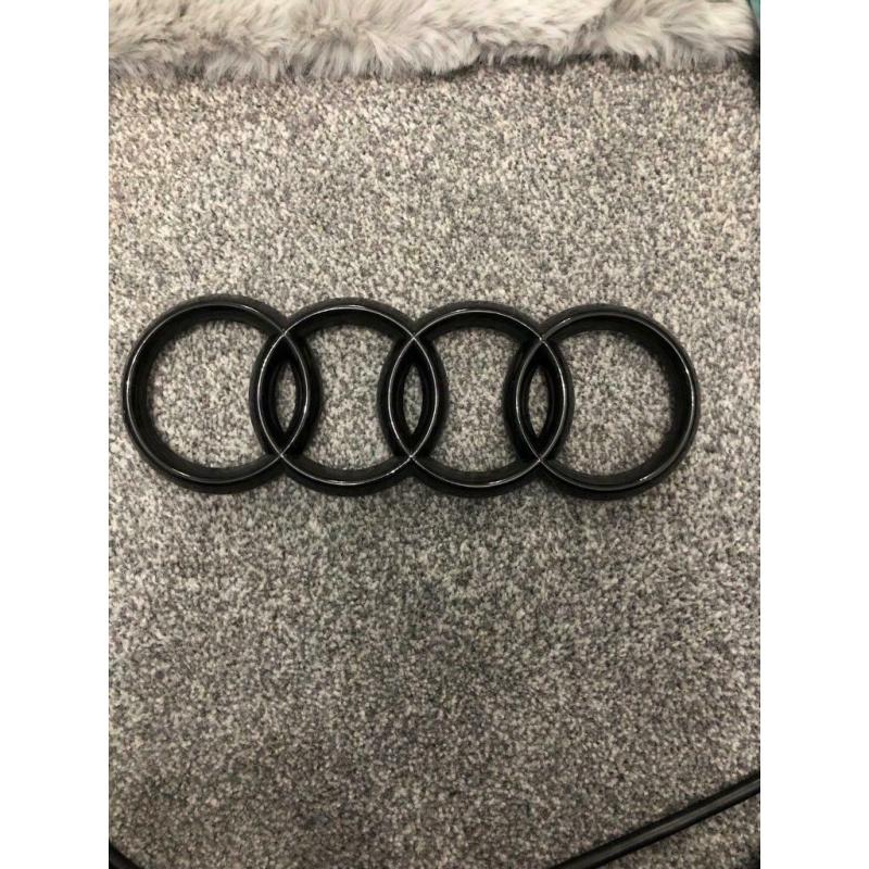 Audi badge front