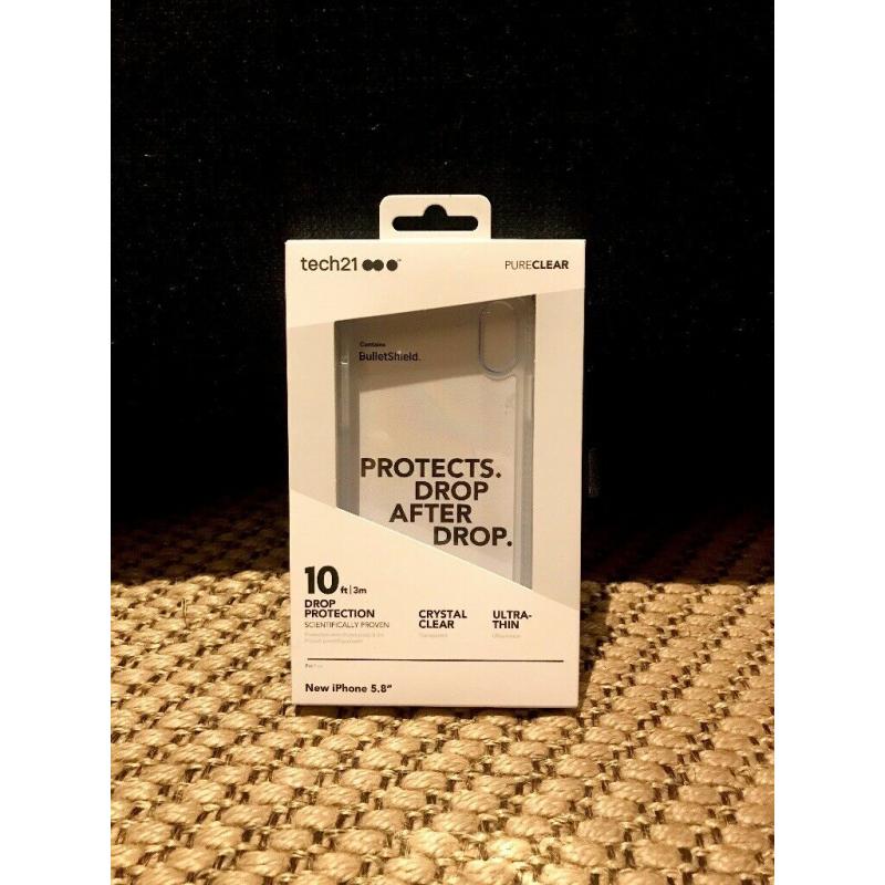 Tech21 Clear Case - iPhone Xs - Unused