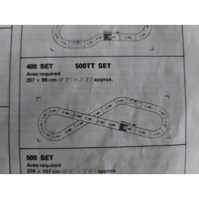 Scalextric 400 set