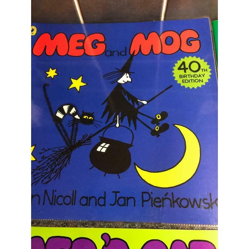 Bundle of Meg and mog books