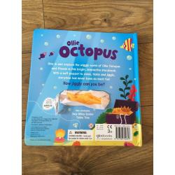 3 x hand puppet children?s books: Ollie Octopus, Cheeky Monkey, Calm Down Boris : V.G.C