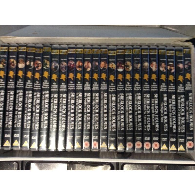 Sherlock Holmes Boxed Set Jeremy Brett