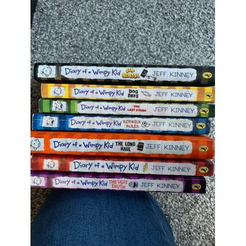 Diary of a wimpy kid books