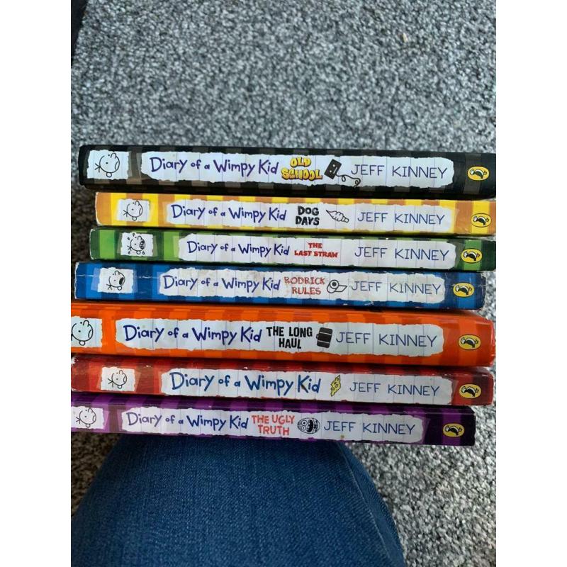 Diary of a wimpy kid books