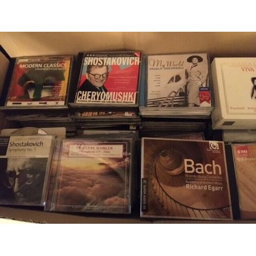 Classical music CDs and audiobooks FOR SALE - must be collected this week