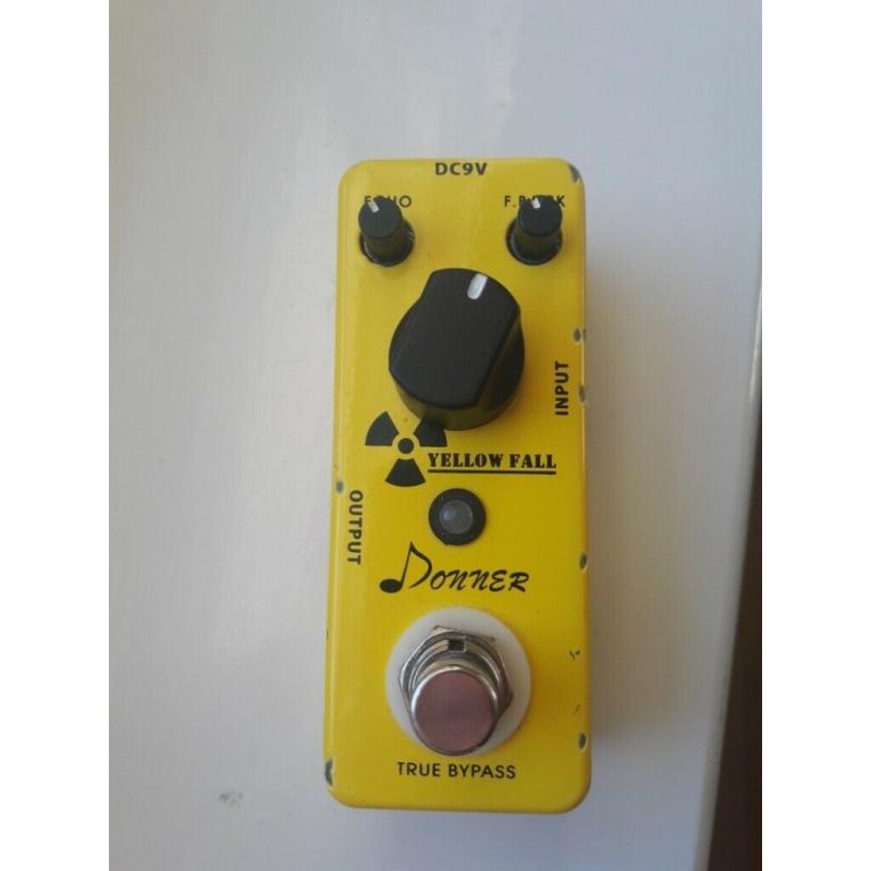 Delay Pedal (Donner Yellow Fall)