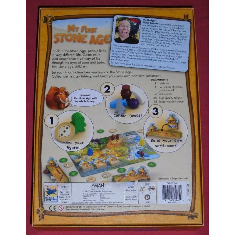 'My First Stone Age' Board Game