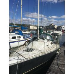 1978 Eygthene 24ft sailing boat/house boat with MOORING in WHITEHAVEN!