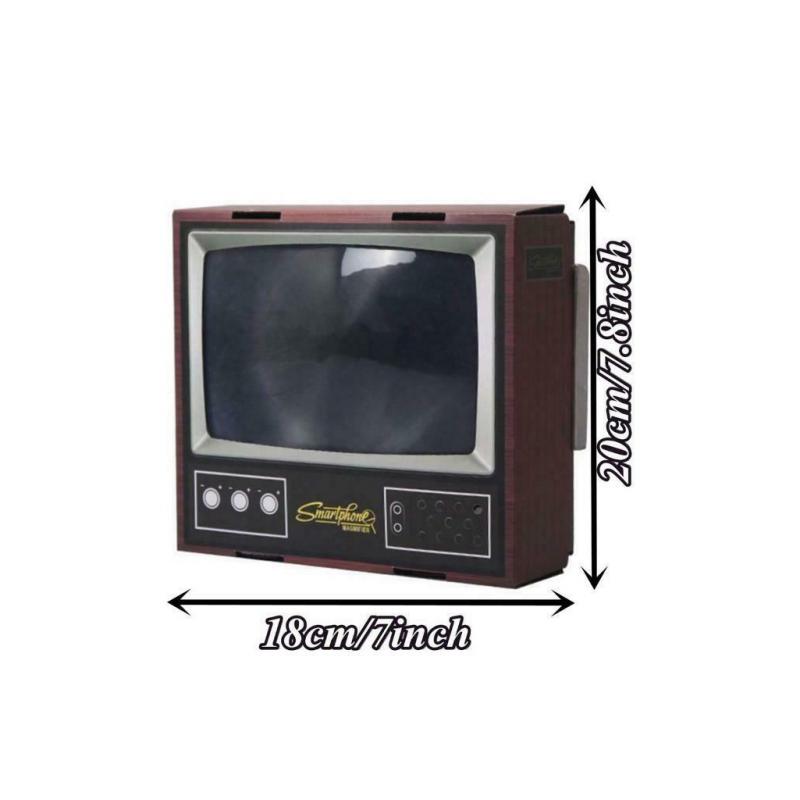 Retro design tv phone holder