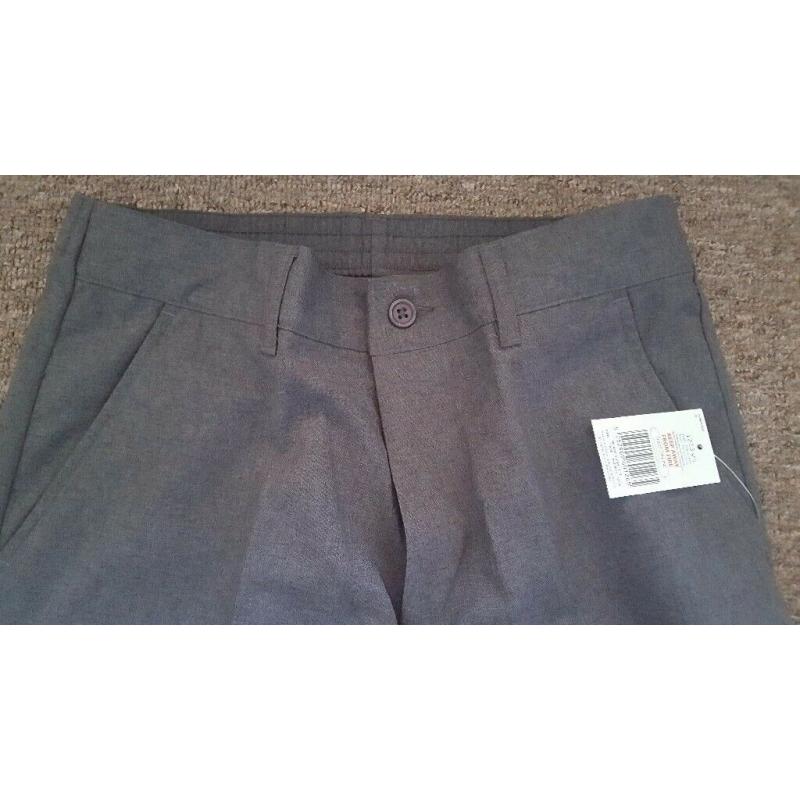 F&F School boys trousers (grey) 12-13 y/o (brand new with label), ?4