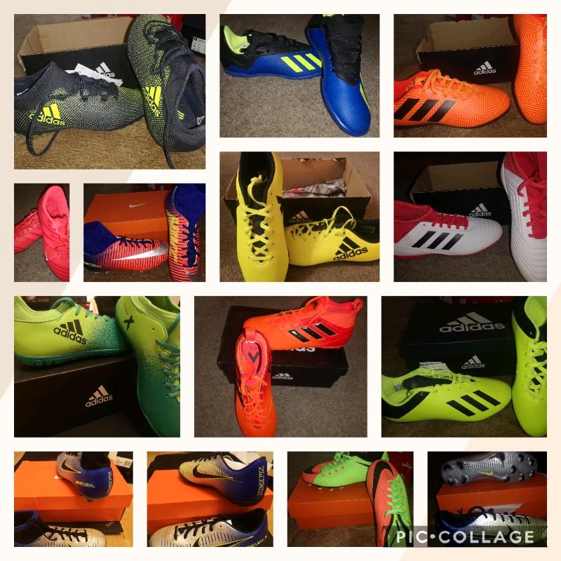 New, Kids football boots and Astro trainers