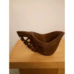 Vintage wooden cup