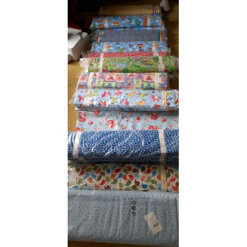 Job lot bundle 100% cotton fabric bolts