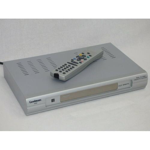 Goodmans GDB3 DVB Freeview Digital TV Set Top Box TWIN SCART OUTPUT & Remote & Scart Lead