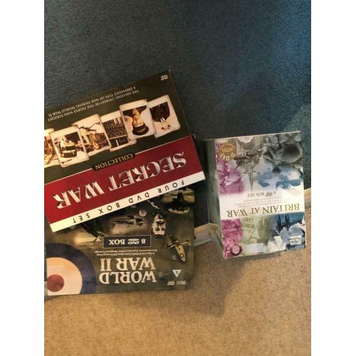 DVD X THREE BOX SETS