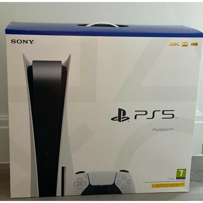 ONE One DAY SHIPPING ? Sony Playstation 5 Five PS5 Disk Edition Console 825GB