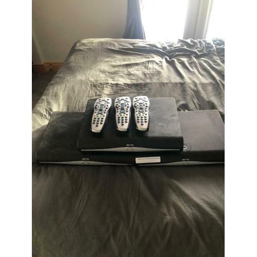 Sky HD Plus boxes x3