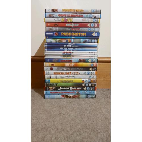 A wide variety of childrens movies // pick up only