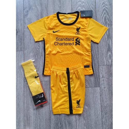 4-13Y KIDS! 2020/2021 Liverpool football kit goalkeeper