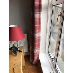 Two pairs of thermal lined curtains from Next