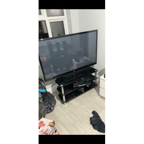 60 inch LG tv with stand