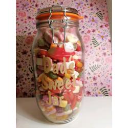 Personalised sweet jars