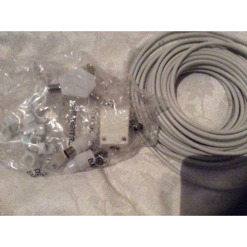 Logik 15M Aerial Cable Extension Kit