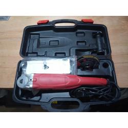 Powerbase Xtreme 1010 watt 115mm grinder with case.