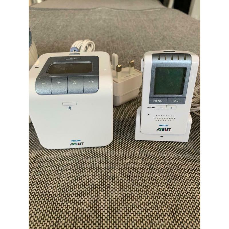 Philips Avent DECT baby monitor SCD530 baby monitoring system