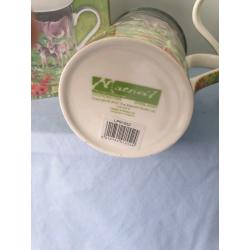 The Macneil Studio fine china mugs x 2 boxed