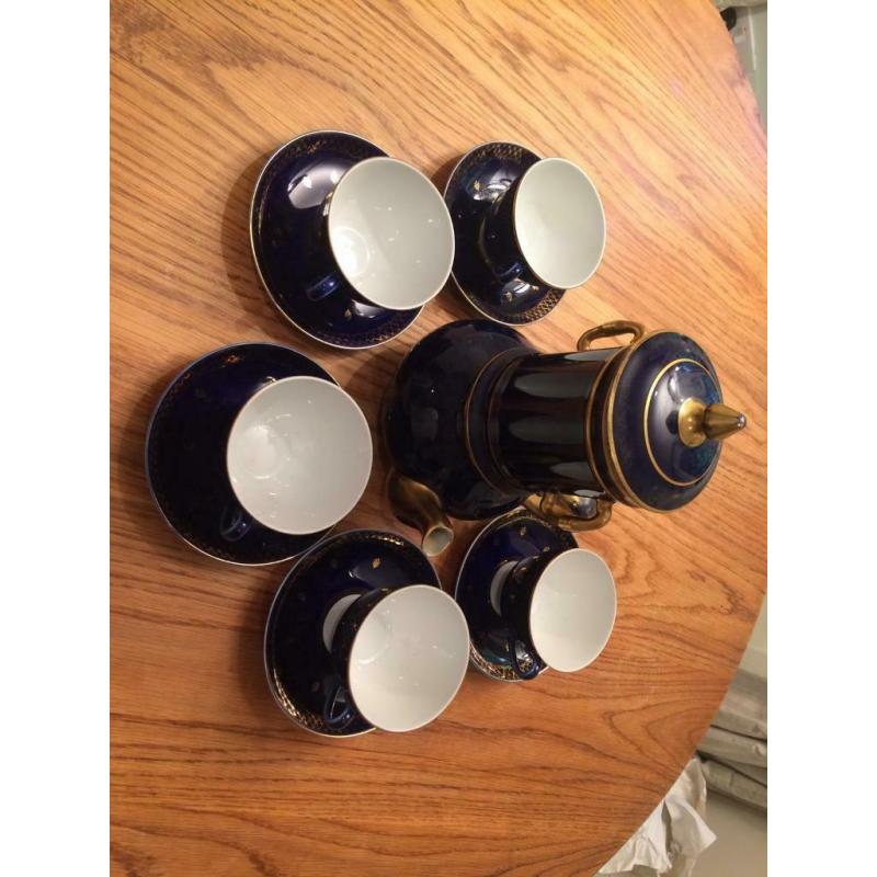 6 x Lomonosov Porcelain Cups And Saucers