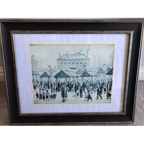 Lowry framed print