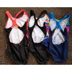 Brand new girls speedo swimming costumes