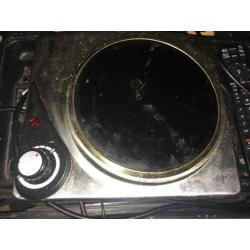 Cusimax S106 1200W electric single with anti- burn attachment hot plate