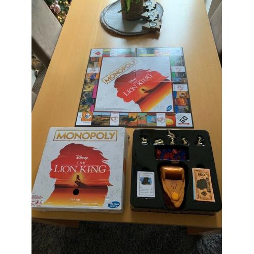 Lion king monopoly