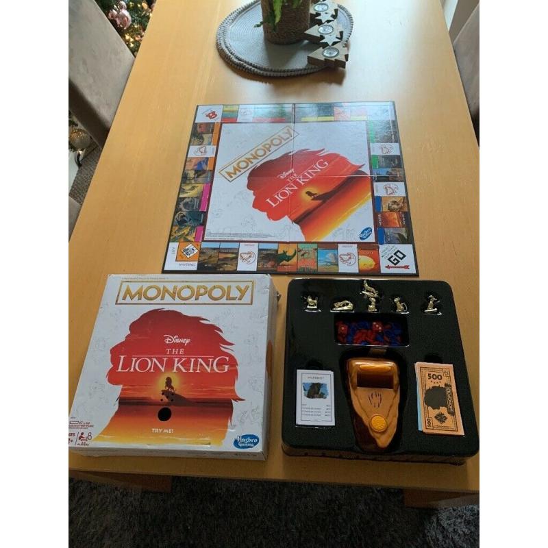Lion king monopoly