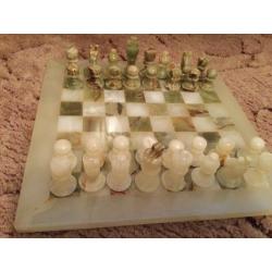 Marble/Oynx chess set
