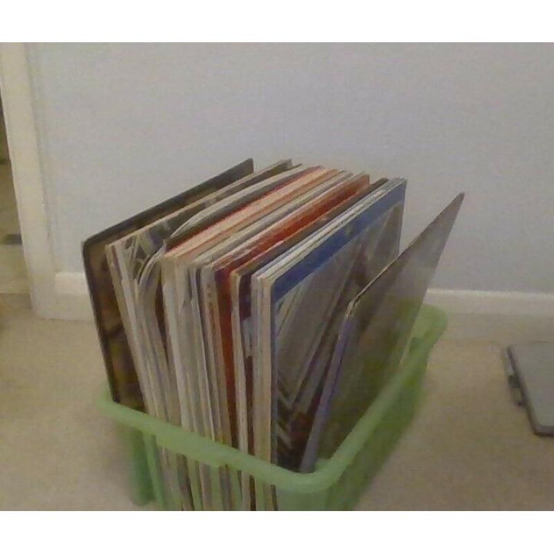 Retro 1970's/80's large collection of Vinyl records for sale