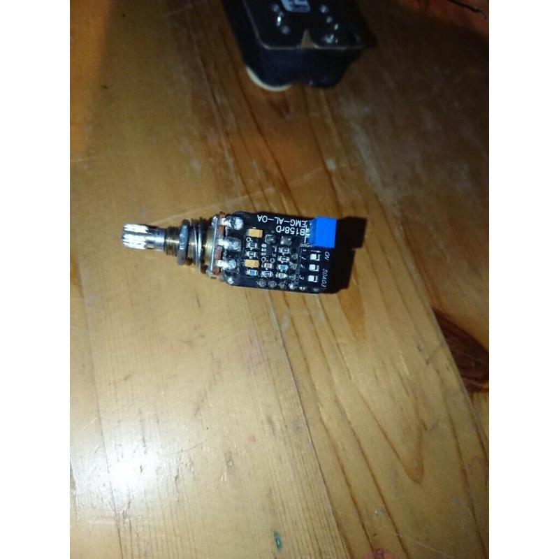 Emg alexi laiho EQ and gain boost switch