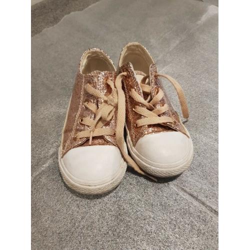Pink Sparkly Converse Pumps