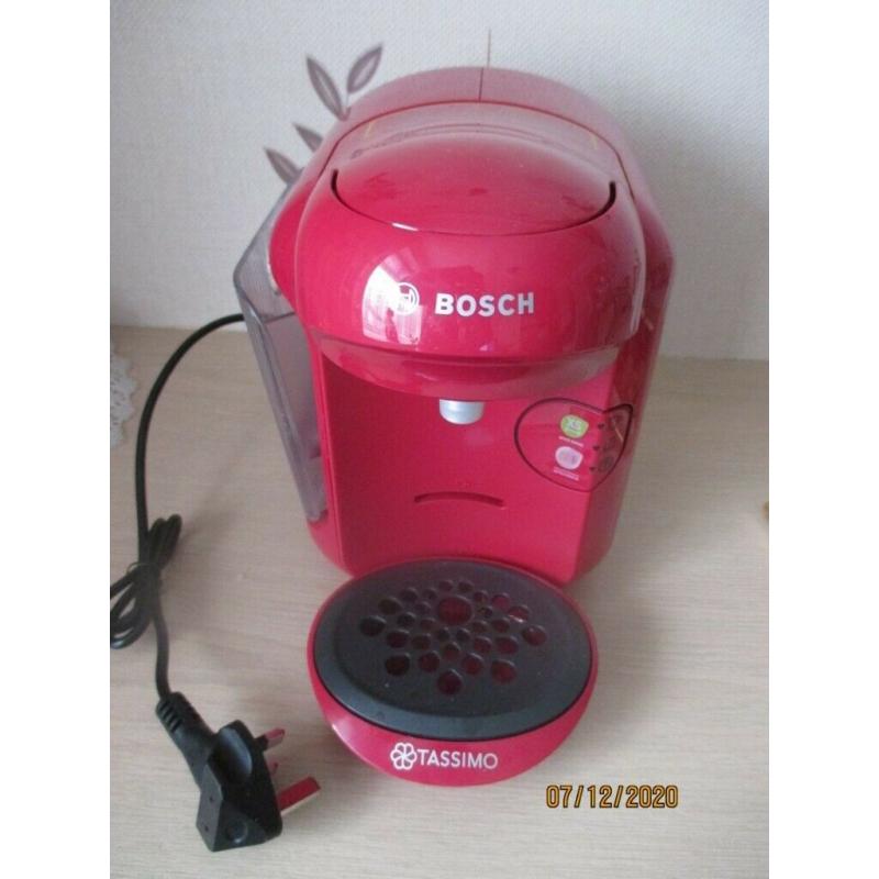 brand new Bosch Tassimo Vivy2 coffee machine. Red . Perfect condition